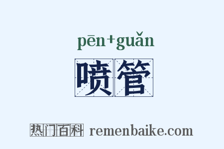 喷管是什么意思的图片